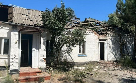 У Гуляйполі через обстріли зруйновано дитячий садок та пам’ятник прикордонникам