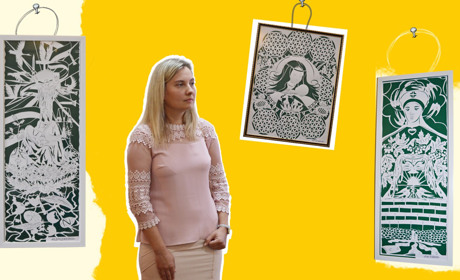 Витинане «Відродження» Іванни Дьякової: як це — володіти мистецтвом забирати зайве