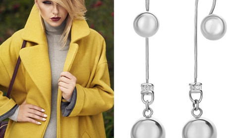 Як вибрати срібні сережки за формою обличчя?