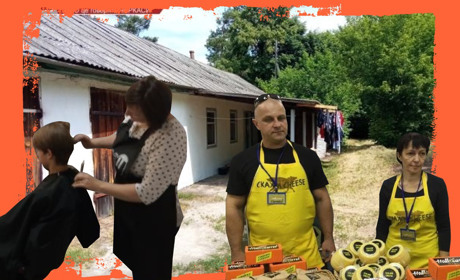 Безплатні пральня, перукарня і сир: як переселенці відкрили соціальний проєкт в селі на Черкащині