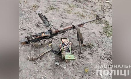 У Веприку під час агротехнічних робіт знайшли кулемет і боєкомплект до нього