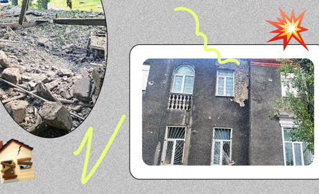 Російські військові обстріляли лікарню та пологовий будинок в Торецьку. Постраждали медпрацівники