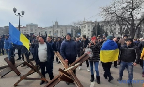 ЗСУ попереджають жителів Херсонщини про російські диверсії під українським прапором