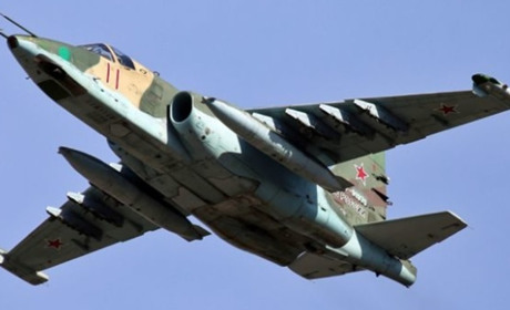 На Херсонщині ЗСУ знищили ще один російський штурмовик Су-25