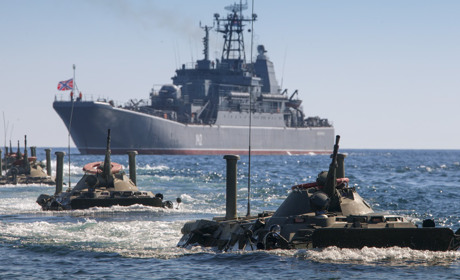 Армія рф в рази збільшила кількість кораблів у Чорному морі