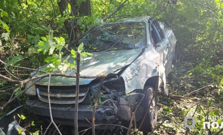 Поблизу Добропілля трапилося ДТП. Три людини постраждали