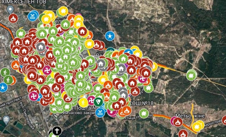 Створено інтерактивну мапу руйнувань Сєвєродонецька. Чи буде схожа карта у Попасної