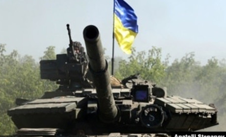 Танковий бій на Херсонщині (відео)