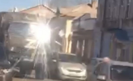 У Мелітополі підірвали магазин, який продавав військову форму