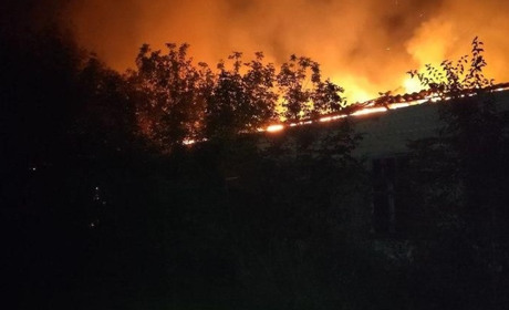 Пожежа у Ліщинці, що на Кагарличчині: вогонь гасили кілька годин