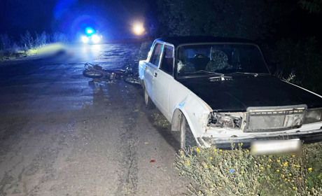 На Первомайщині загинув водій мотоцикла: поліція розшукує свідків ДТП