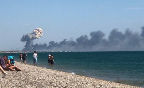 Росіяни тікають із Криму: Окупанти вивели частину персоналу Чорноморського флоту за межі півострову