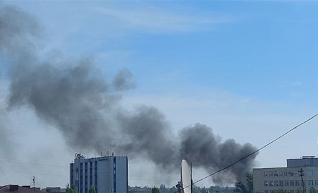 Прильоти в Нову Каховку і Таврійськ