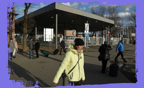 Українці, які рятуються від війни через росію, потрапили в черги на кордоні Естонії: причини