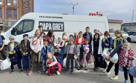 Діти з Торецька побували на шопінгу у Києві. Що купували