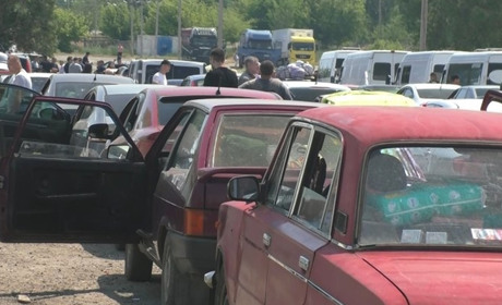 Окупанти майже заблокували виїзд з тимчасово окупованої Херсонщини