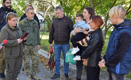 У Благодатному синовий орден вручили матері