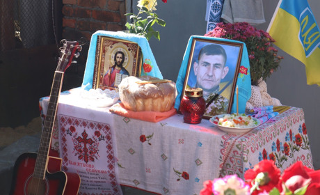 Первомайці попрощались із Олександром Діордієвим, який загинув, захищаючи рідну землю