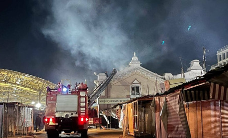 В Одесі горів "Привоз": що там трапилося, чи є постраждалі? Фото, відео