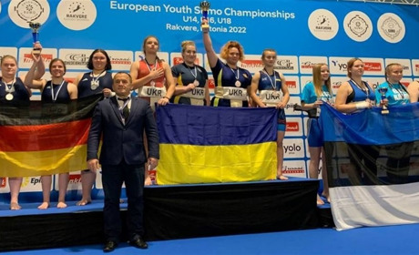 Сумоїсти з Жовтих Вод вибороли 14 медалей на чемпіонаті Європи