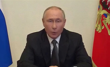 путін оголосив воєнний стан на окупованих територіях України