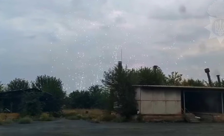 У Великій Новосілці ворог застосував фосфорні снаряди. Відео