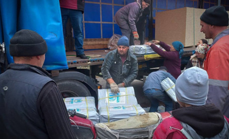 У деокуповані населені пункти Херсонщини завезли будматеріали для відновлення житла