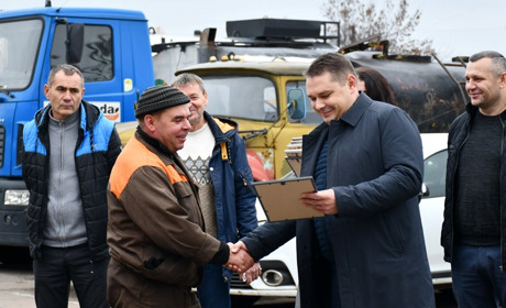 Вітали кращих водіїв...