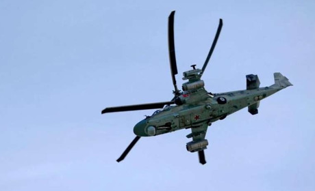 На Херсонщині зенітники збили два російських ударних гелікоптери Ка-52 за три хвилини