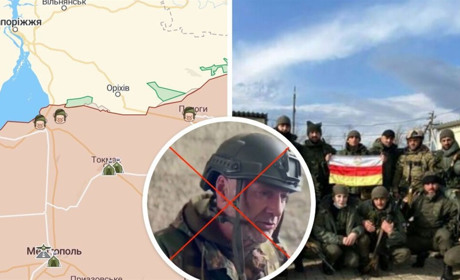 На Запорізькому напрямі знищено замкомандира батальйону «Осетія»