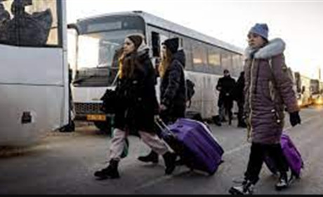 З Херсонщини людей депортують автобусами