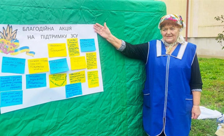 Як допомогти на фронт, коли ти пенсіонер: про це знають у Ржищеві