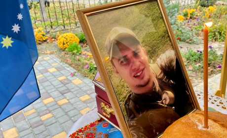 У Нікополі простилися із полеглим воїном Валентином Дрімановим