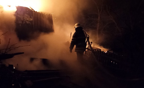 Пожежа в Кагарлику: вогонь практично знищив будівлю