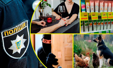 Побачення за гроші та крадіжка кремів: хроніка переяславської поліції