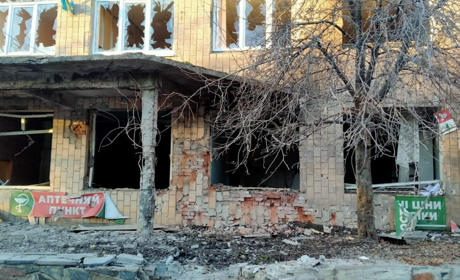 У Торецьку росіяни обстріляли лікарню, пологовий будинок та профілакторій