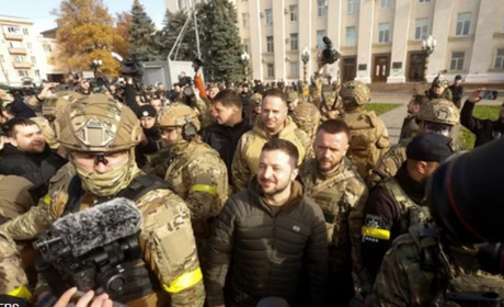 Зеленський відвідав вільний Херсон