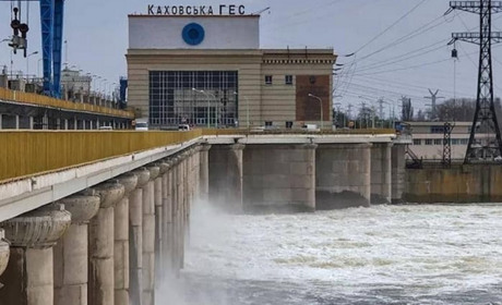 У якому стані дамба Каховської ГЕС