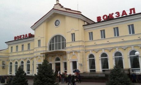 Перший потяг з Києва на Херсон