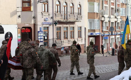У Дрогобичі попрощались із Захисником Миколою Куземком, який загинув на Херсонщині