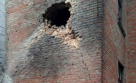 Будівля коледжу в Нікополі потребує ресурсів для відновлення після обстрілів