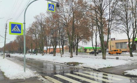 У Ніжині увімкнули освітлення на пішохідних переходах