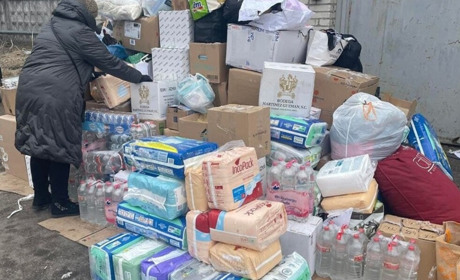 Волонтери Южного доставили гуманітарну допомогу на Херсонщину