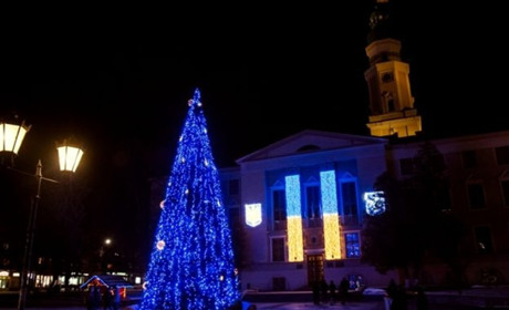Цьогоріч у Дрогобичі не буде новорічної ялинки у центрі міста