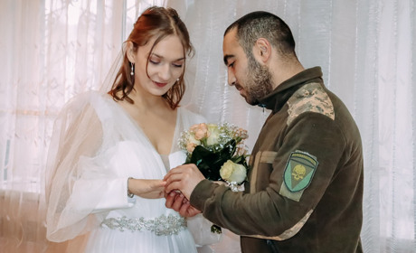 У Петропавівці взяли шлюб Махир та Альона: утворилася нова родина Джангоян (ВІДЕО)