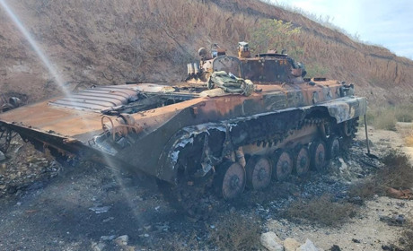 У Голу Пристань окупанти пригнали на ремонт пошкоджену військову техніку