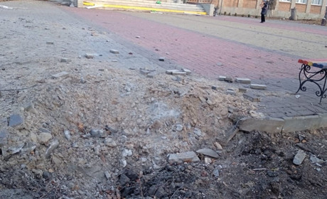 Під ворожим артилерійським вогнем село Подоли та центр Куп'янська