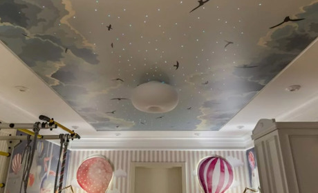 Чи безпечно встановлювати натяжні стелі в дитячій кімнаті?