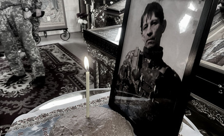 У Нікополі провели в останню путь полеглого воїна Андрія Павлова