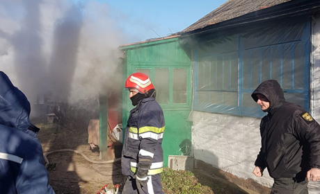 На Гадяччині під час пожежі загинула літня жінка